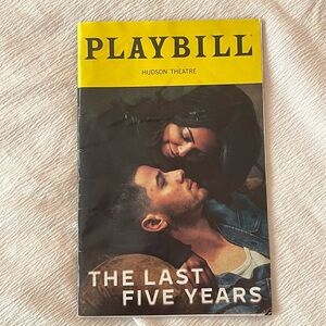 The Last Five Years Playbill